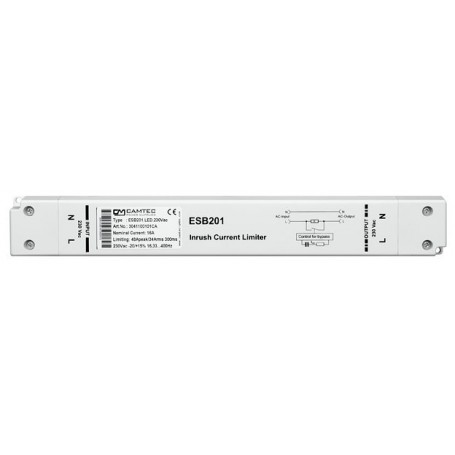OMEJEVALNIK ZAGONSKEGA TOKA 48A 300ms ESB201.LED.230VAC *CAMTEC