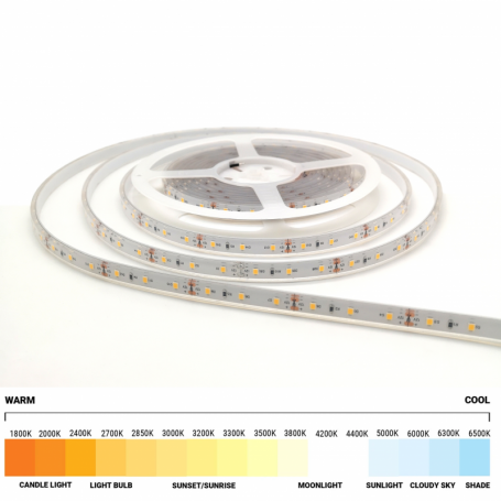 LED TRAK 3528SMD 8mm 4000K  IP33 4,8W/M 60D CRI 90-95 12V *LCR