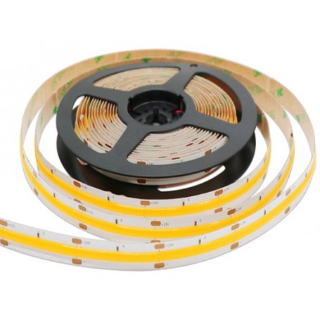 LED TRAK COB 8mm 4000K  IP33 8W/M 320D CRI 90-95 12V *LCR