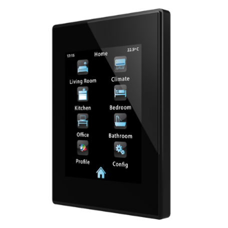 KNX TOUCH PANEL 4.1˝ IP CONNECTION ABS FRAME ANTHRACITE ZVI-Z41PRO-AP *ZENNIO