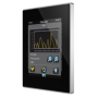KNX TOUCH PANEL 4.1˝ IP CONNECTION ALU FRAME ANTHRACITE ZVI-Z41PRO-A *ZENNIO