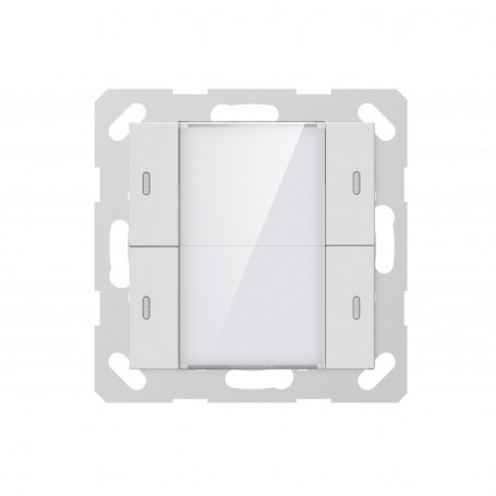 KNX PUSH BUTTON SENSOR 4-BUTTONS WHITE SHINY CHPLE-04/02.1.00 *GVS