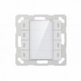 KNX PUSH BUTTON SENSOR 8-BUTTONS WHITE SHINY CHPLE-08/02.1.00 *GVS